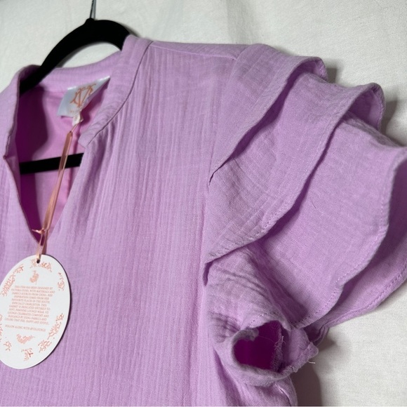 NWT Victoria Dunn Almafi Flutter Lilac size Small - Picture 11 of 11